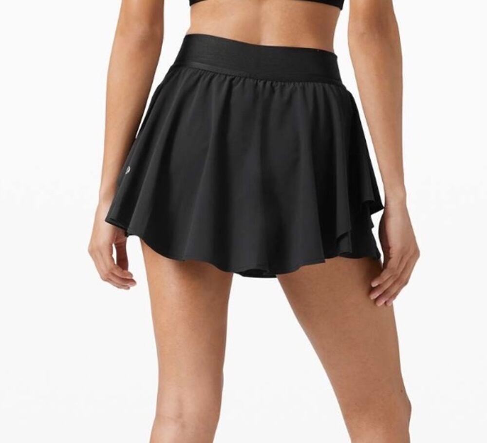 Lululemon SZ 0 Tall Court Rival High-Rise Skort Skirt Stretch Lightweight Layers